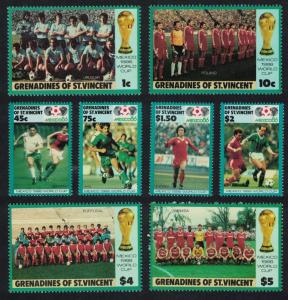 Grenadines of St. Vincent World Cup Football Championship Mexico 1v SG#468-475