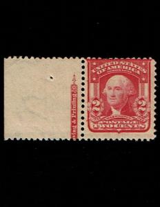 Scott #319Fi Fine-OG-NH. SCV - $150.00