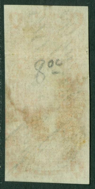 USA : 1862. Scott #R74a Light pressed crease. Nice stamp. Weiss Cert. Cat $350.