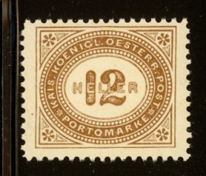 Austria 1899  Scott #J29 MNH