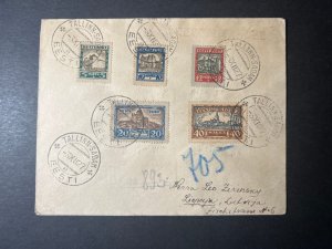 1927 Estonia Cover Tallinn Sadam to Liepaya Latvia Leo Zirinsky