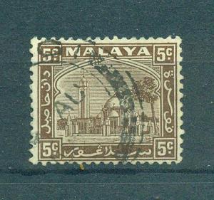 Malaya - Selangor sc# 48 (3) used cat value $.25