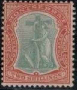 Montserrat 1908 SC 29 Mint