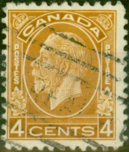 Canada 1932 4c Yellow-Brown SG322 Fine Used