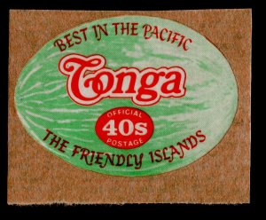 Tonga Scott O34 Mint never hinged.