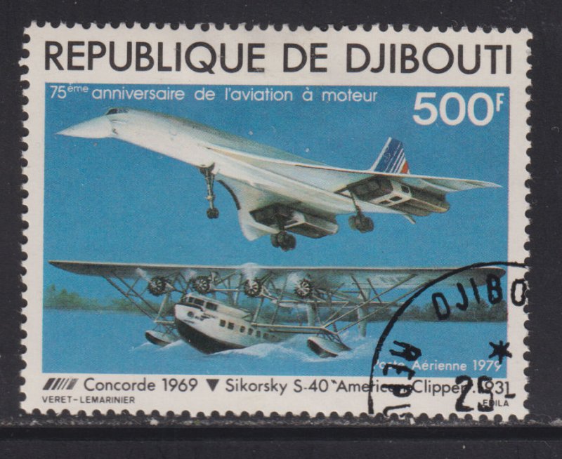 Djibouti C126 Concorde & Sikorsky S-40 1979