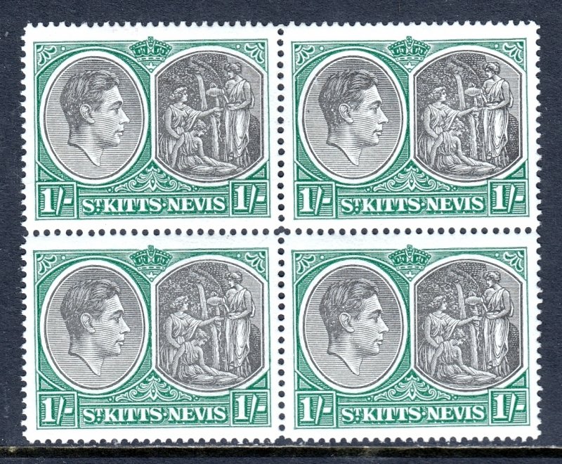 St. Kitts-Nevis - Scott #86 - Block/4 - MH/MNH - SCV $12