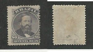 Brazil, Postage Stamp, #57 Mint Hinged, 1866, JFZ