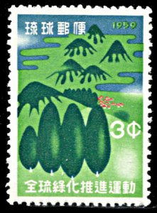 Ryukyu Islands 56, MNH, Make Ryukyu Islands Green