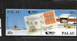 PALAU, 248A, MNH, FIRST CIVILIAN MAIL