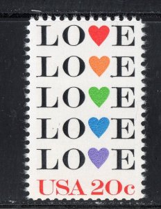 2072 * LOVE *   U.S. Postage Stamp MNH