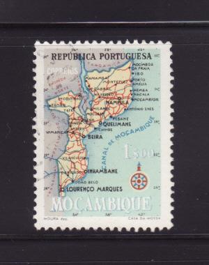 Mozambique 390 U Map