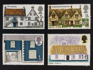 Great Britain 1970 Rural Architecture 4v MNH SG# 815-818 GB5741