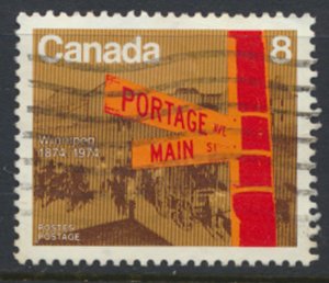 Canada SG 775 Used  Winnipeg Centennial 1974  SC# 633  see scan 