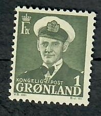 Greenland #28 MNH Single