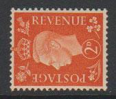 GB George VI  SG 465a mounted mint wmk sideways