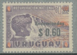 Uruguay Q100 * mint hinged (2301A 682)