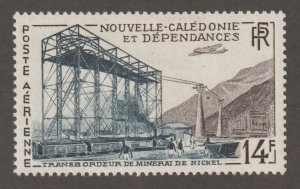 EDSROOM-16992 New Caledonia C26 LH 1955 Complete Nickel Mining Airmail