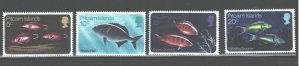 PITCAIRN Isl. 1970 FISH #114 - 117 MNH