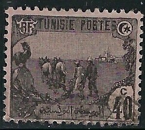 Tunisia 45 Used 1923 issue (an3574)