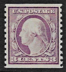 US 1917 Sc. #493 XF NH, tiny offset on back