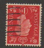 GB George VI  SG 463wi Used  wmk inverted