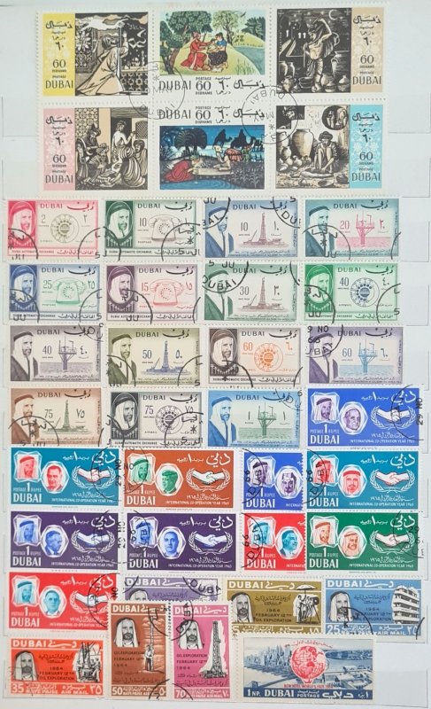 WW assortment (3 albums) F-XF stamps, postcards, FDC, SS.  Mostly unused