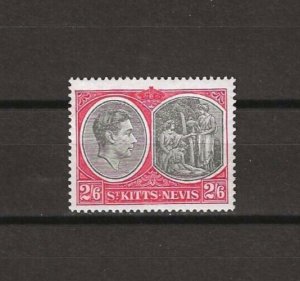ST KITTS & NEVIS 1938/50 SG 76ab MINT