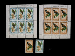 NEW ZEALAND - SCOTT# B63-B64,B63a,B64a - MNH - CAT VAL $41.20