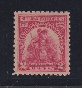 US, Scott 657, MNH, PSE GRADED 98 