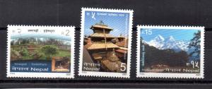 Nepal 705-707 MNH