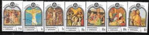 Grenada Grenadines #221-227 Easter 1977 -Set- (CTO) CV$1.75