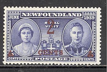 Canada - Newfoundland 250 mint hinged SCV $ 1.25 (RS)