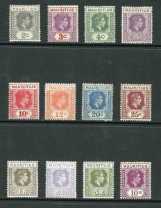 Mauritius SG252/63a M/M Cat 120 Pounds