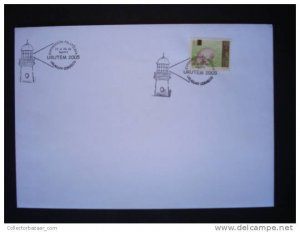 URUGUAY FDC COVER topic Lighthouses
