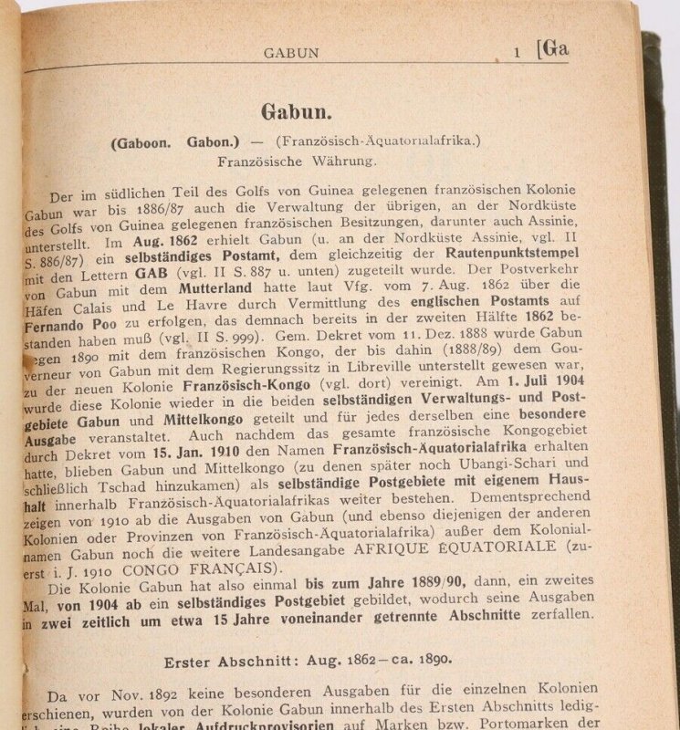 CATALOGUES 1933 World: Kohl, Briefmarken-Handbuch (World Catalogue) , Vol 3.