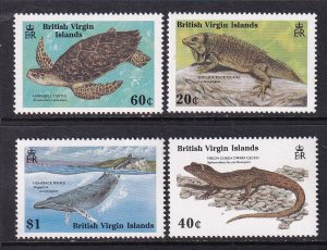 British Virgin Islands 625-628 Animals MNH VF