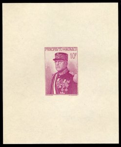 Monaco #159 Cat$65, 1938 Prince Louis souvenir sheet, hinged