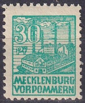 Mecklenburg-Vorpommern Mi#39ZA MNH  Z211