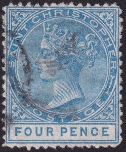 St Christopher 1879 #6 vf u vf