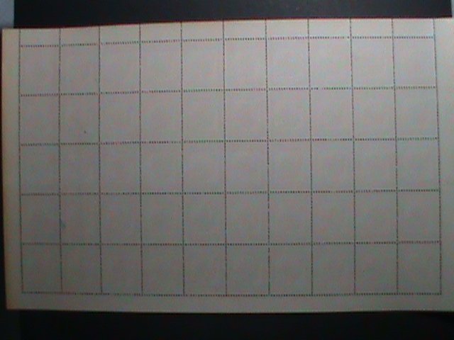 ​RYUKYU- 1957 SC# 42 NEW YEAR 1958- PHOENIX MNH SHEET-VF MINT FULL SHEET