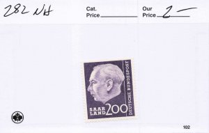 SAAR  282   MNH