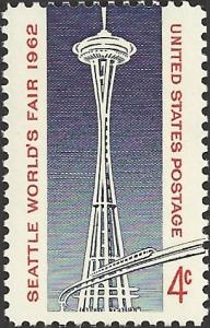 # 1196 MINT NEVER HINGED SEATTLE WORLD'S FAIR P.S.E. GRAD...