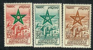 Morocco C1 - C3 MNH singles