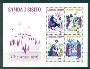 Samoa 1976 Xmas MS MUH lot54867