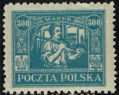 Poland Scott 190 Unused - Union with Upper Silesia (1921)