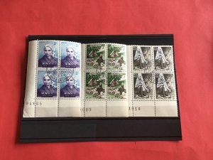 Monaco 1958 Special Cancel Stamps Blocks   R37074