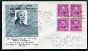 960 -10  William White Blk Robert Fulton Cachet