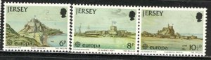 G. B. Jersey; 1978: Sc. # 187-189:  MNH Cpl. Set +