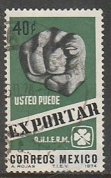 MEXICO 1057 40cts Export Promotion. Used.VF. (1033)